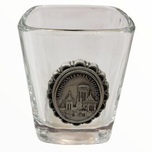 Smithsonian Institution Shot Glass Square Pewter